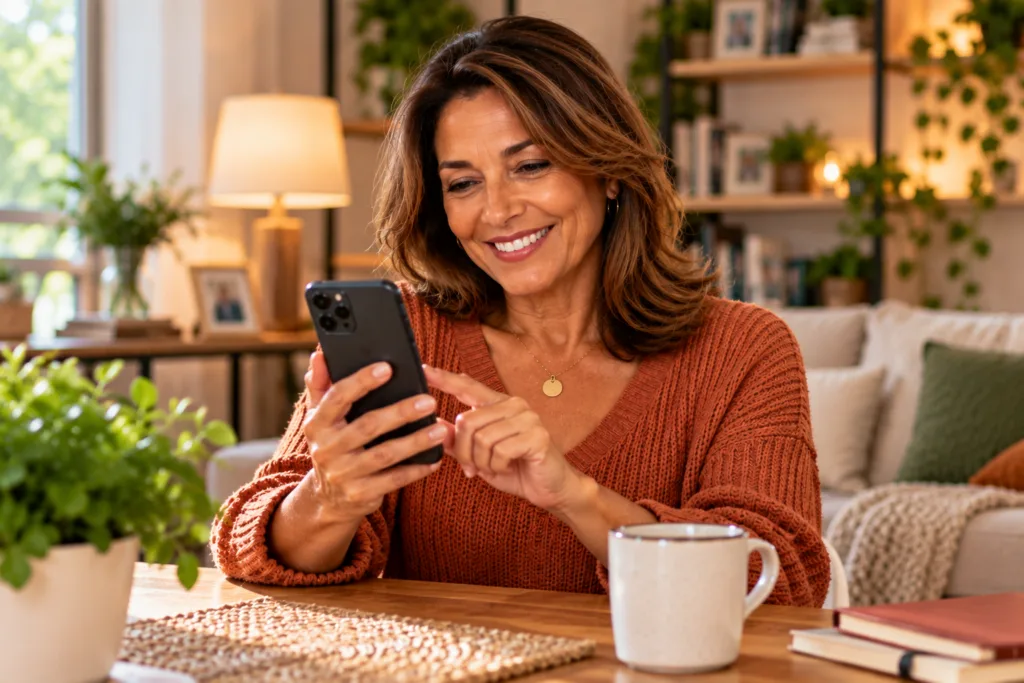 Aplicaciones de citas para mayores de 50: cómo empezar de forma sencilla